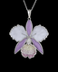 Cattleya trianae Éclat Pendant