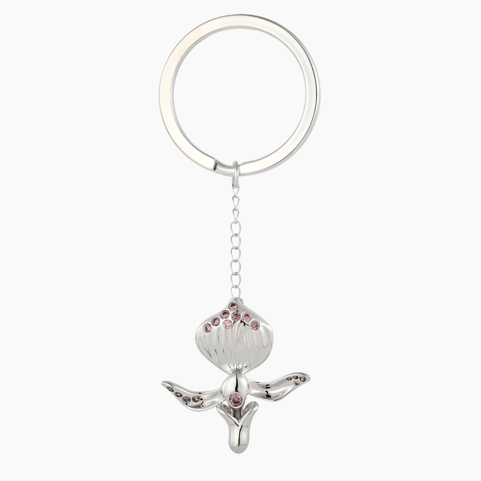 Paphiopedilum Barbatum Keychain Main image