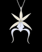 The Ghost Orchid Pendant