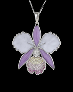 Cattleya trianae Éclat Pendant