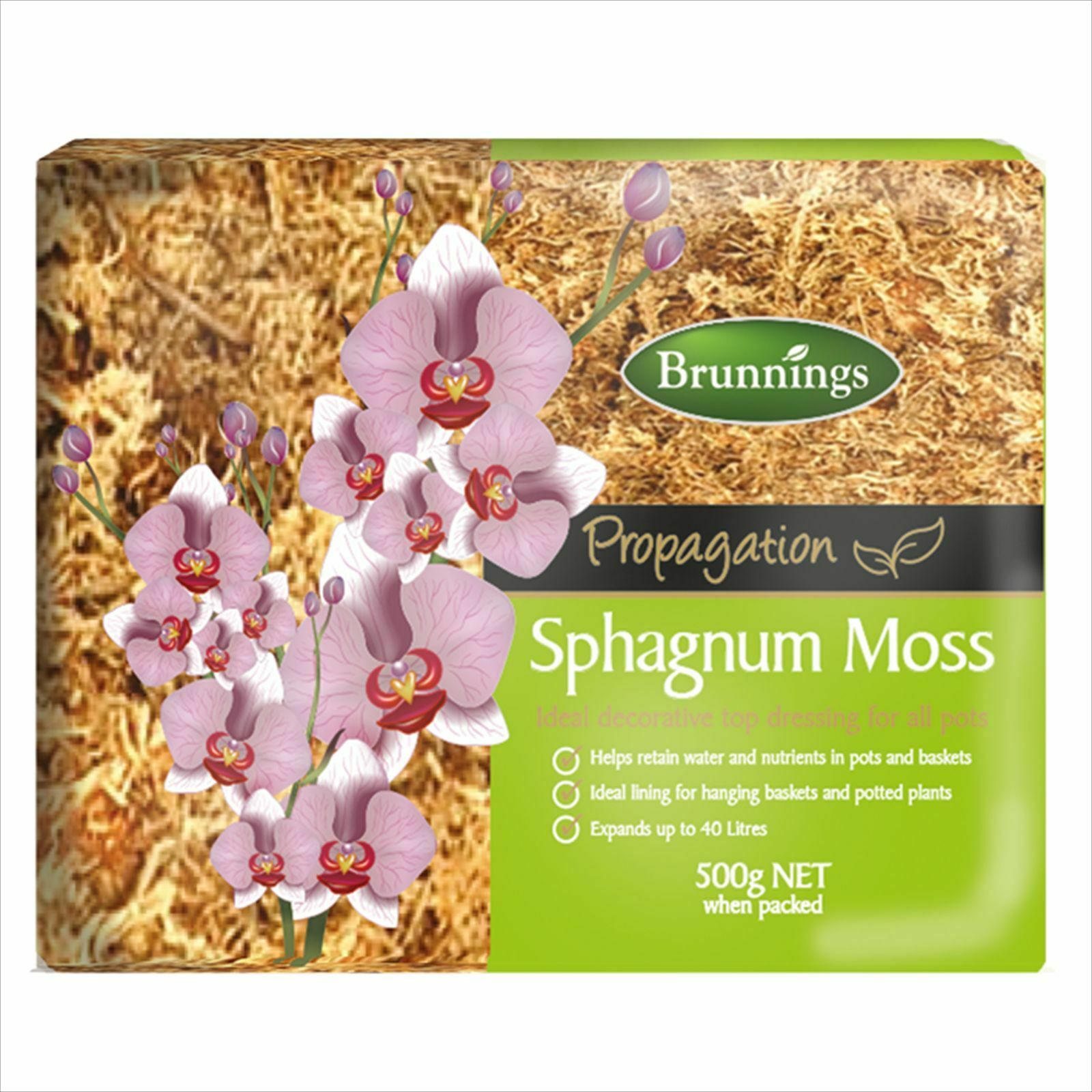 Sphagnum Moss - 500g (NZ Product)